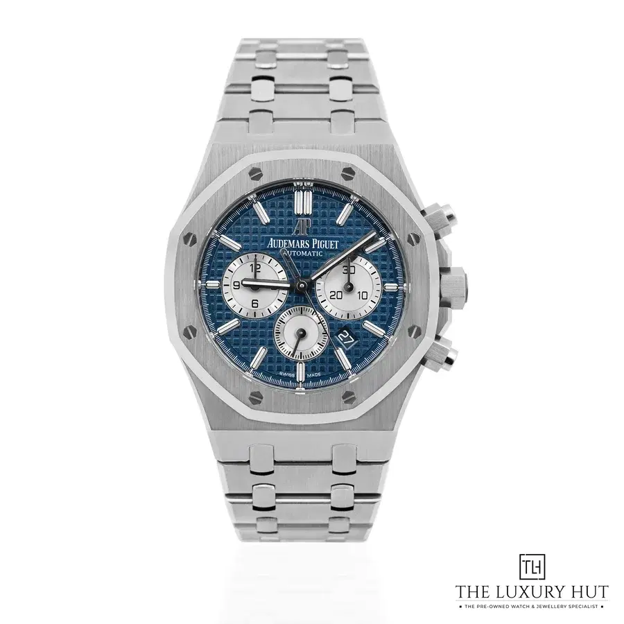 Audemars Piguet Royal Oak Blue Dual toned Tapisserie Dial