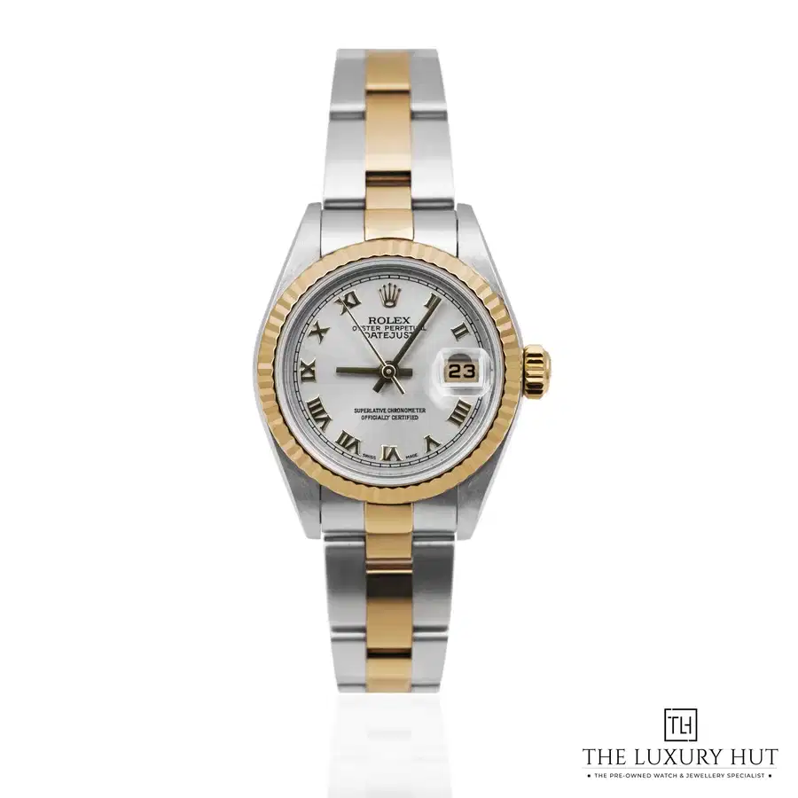 Rolex Lady Datejust 26mm Silver Roman Dial 79173