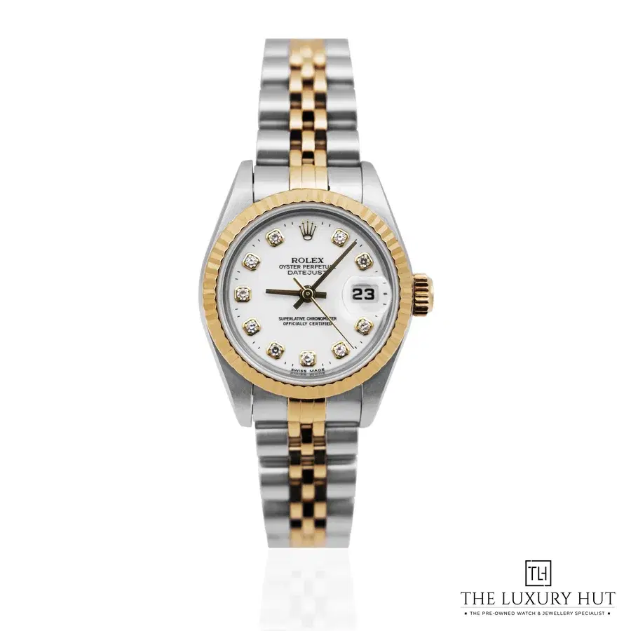 Rolex Lady Datejust 26 White Ref 69173