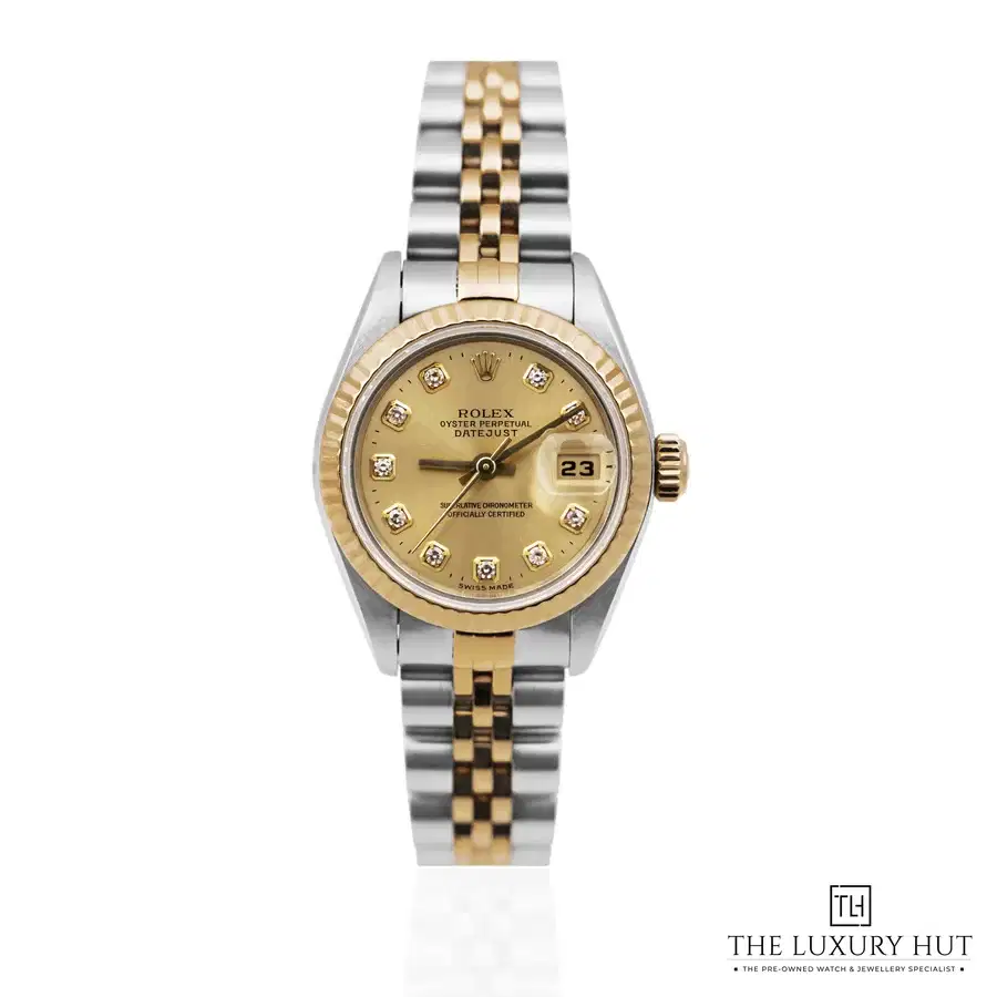 Rolex Lady Datejust Champagne Diamond Dial 69173