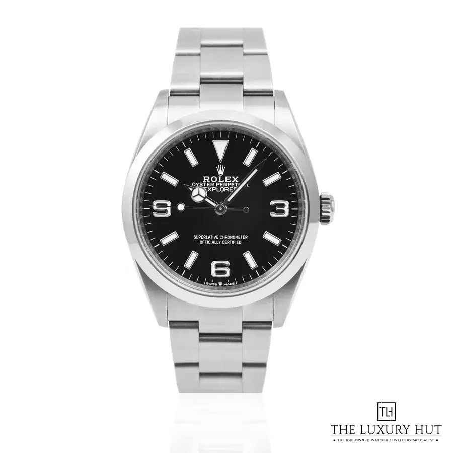 Rolex Explorer Stainless Steel Black 124270