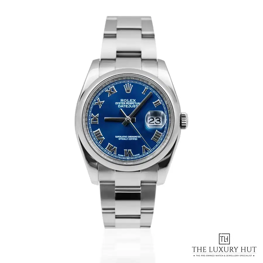 Rolex Datejust 36mm Steel Blue Roman 116200