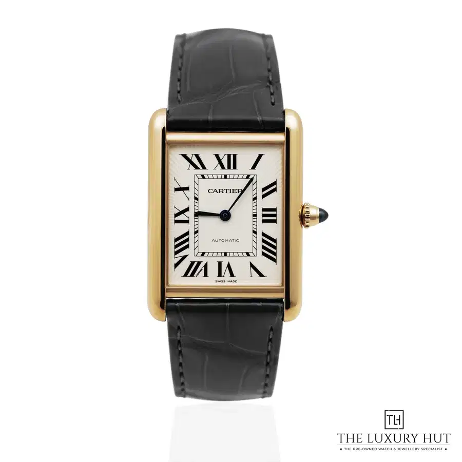 Cartier Tank Louis Cartier Large Gold Silver Roman WGTA0357