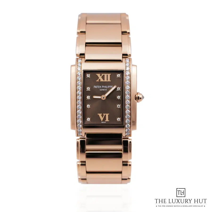 Patek Philippe Twenty 4 Chocolate Brown Diamond 4910 11R 011