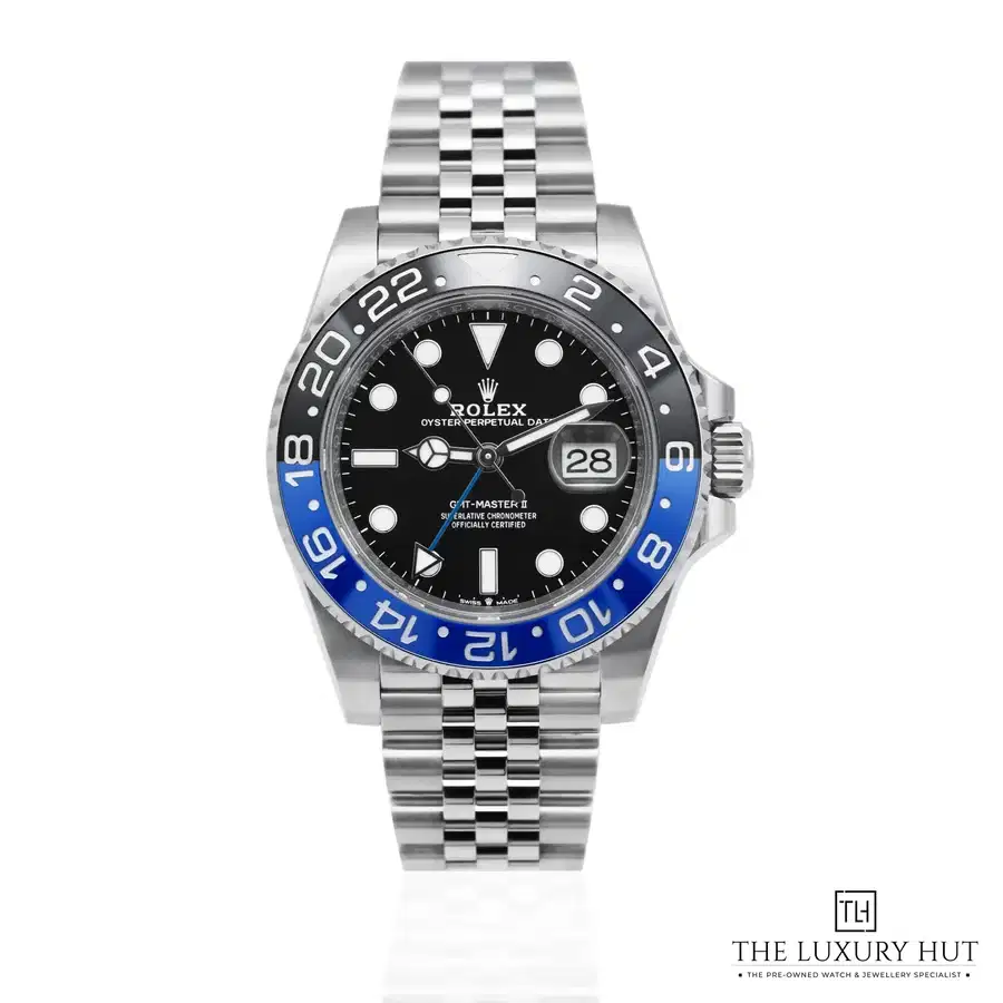 Rolex GMT Master II BATGIRL 40mm Black Dial 126710BLNR