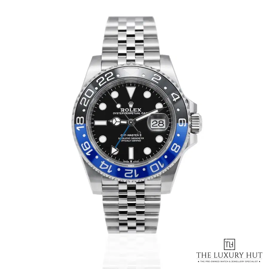 Rolex GMT Master II BATGIRL 40mm Black Dial 126710BLNR