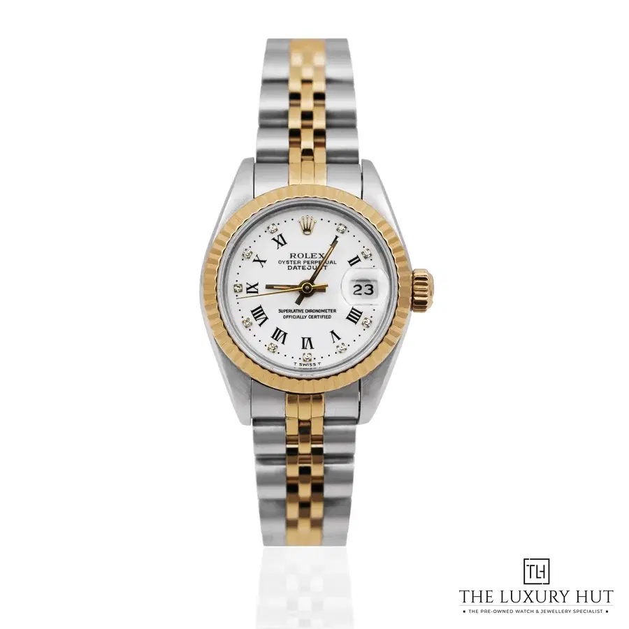 Rolex Lady Datejust White Roman Diamond 69173