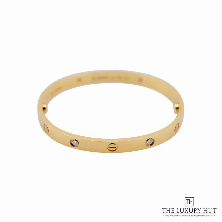 Cartier Yellow Diamonds Love Bracelet