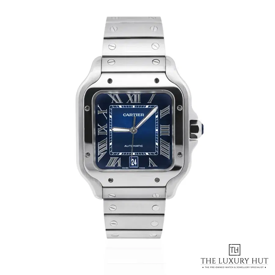 Cartier Santos De Cartier Large Blue WSSA0030
