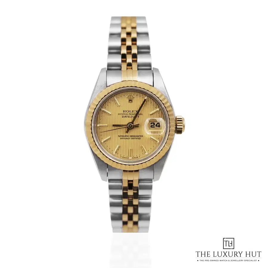 Rolex Lady Datejust Champagne Tapestry Dial 69173