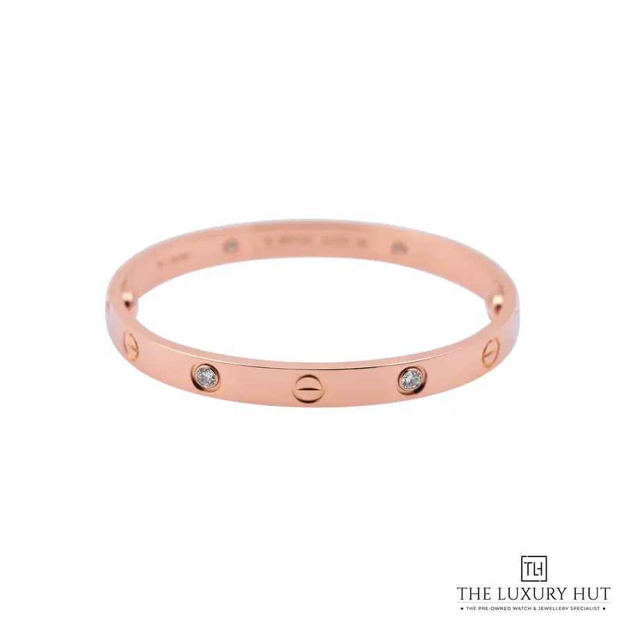 Cartier 4 Diamonds Love Bracelet
