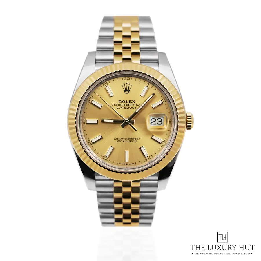 Rolex Datejust 41 Steel Gold Champagne 126333