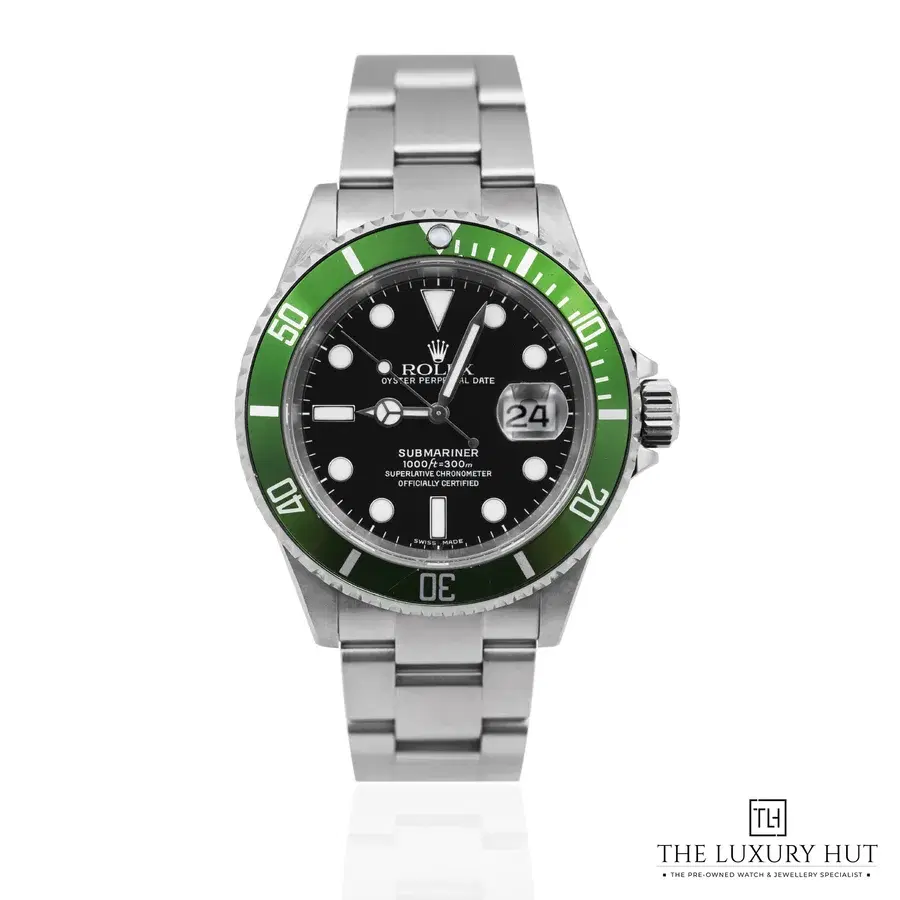 Rolex Submariner Kermit Steel Black Maxi Dial 16610LV