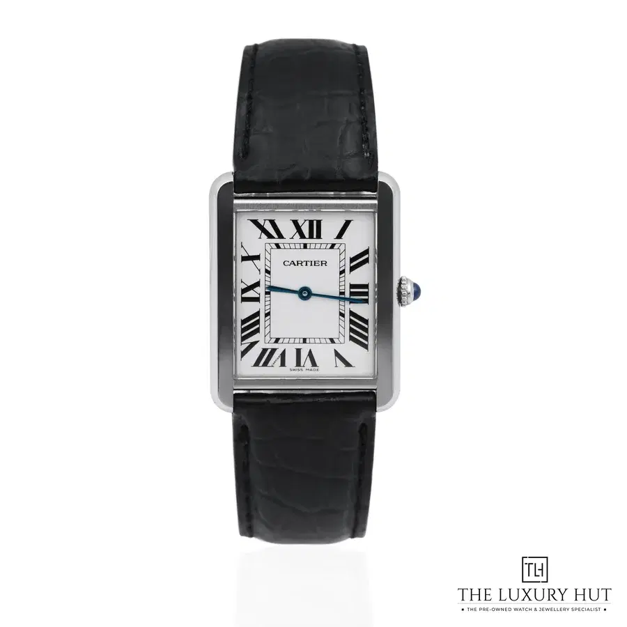 Cartier Tank Solo Steel Silver Roman W1018355