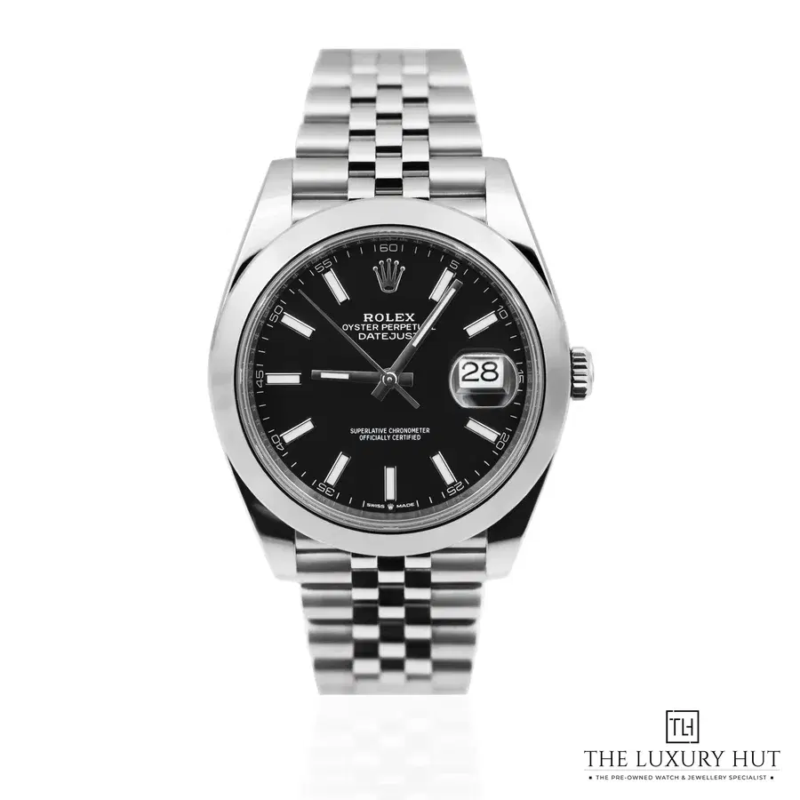 Rolex Datejust Steel Black Dial 126300