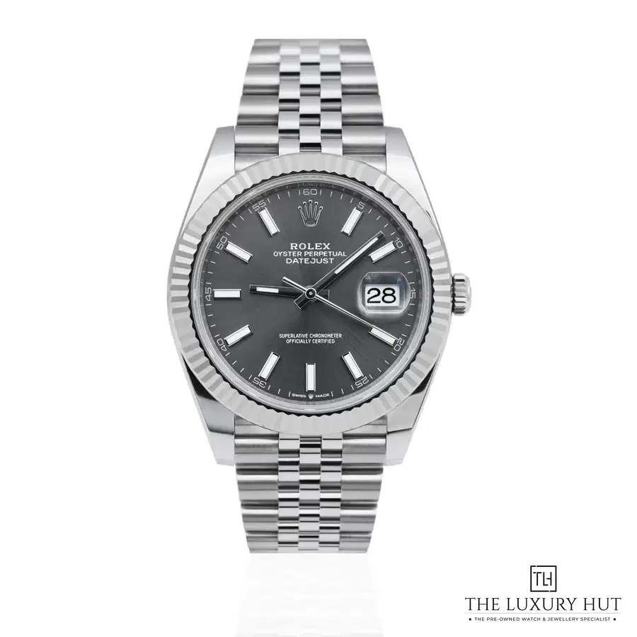 Rolex Datejust 41mm Rhodium Dial 126334