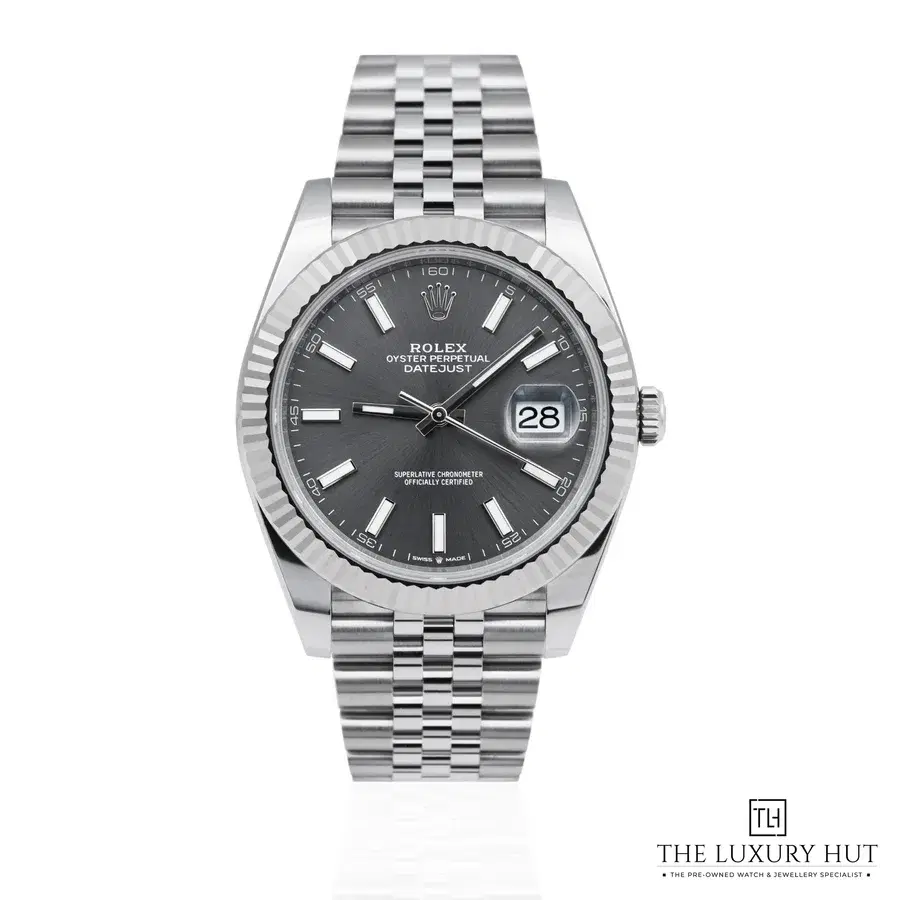 Rolex Datejust 41mm Rhodium Dial 126334