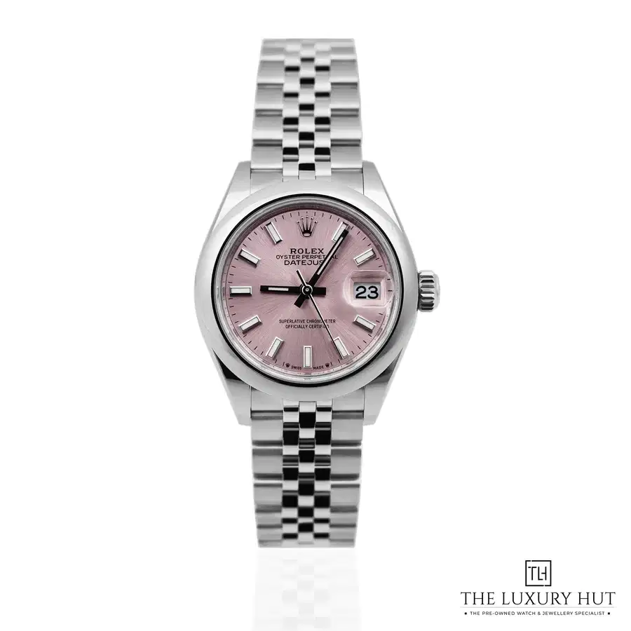 Rolex Lady Datejust 28mm Pink Baton Dial 279160