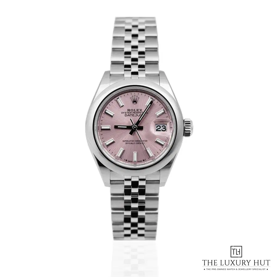 Rolex Lady Datejust 28mm Pink Baton Dial 279160
