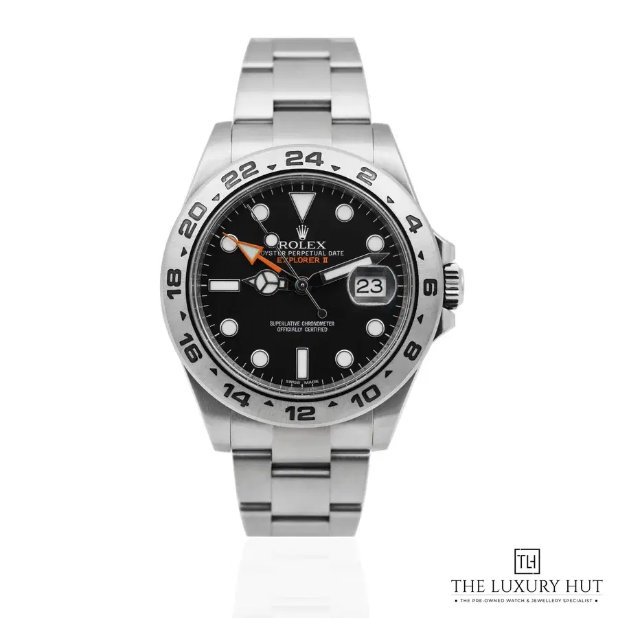 Rolex Explorer II Steel 42mm Black 216570