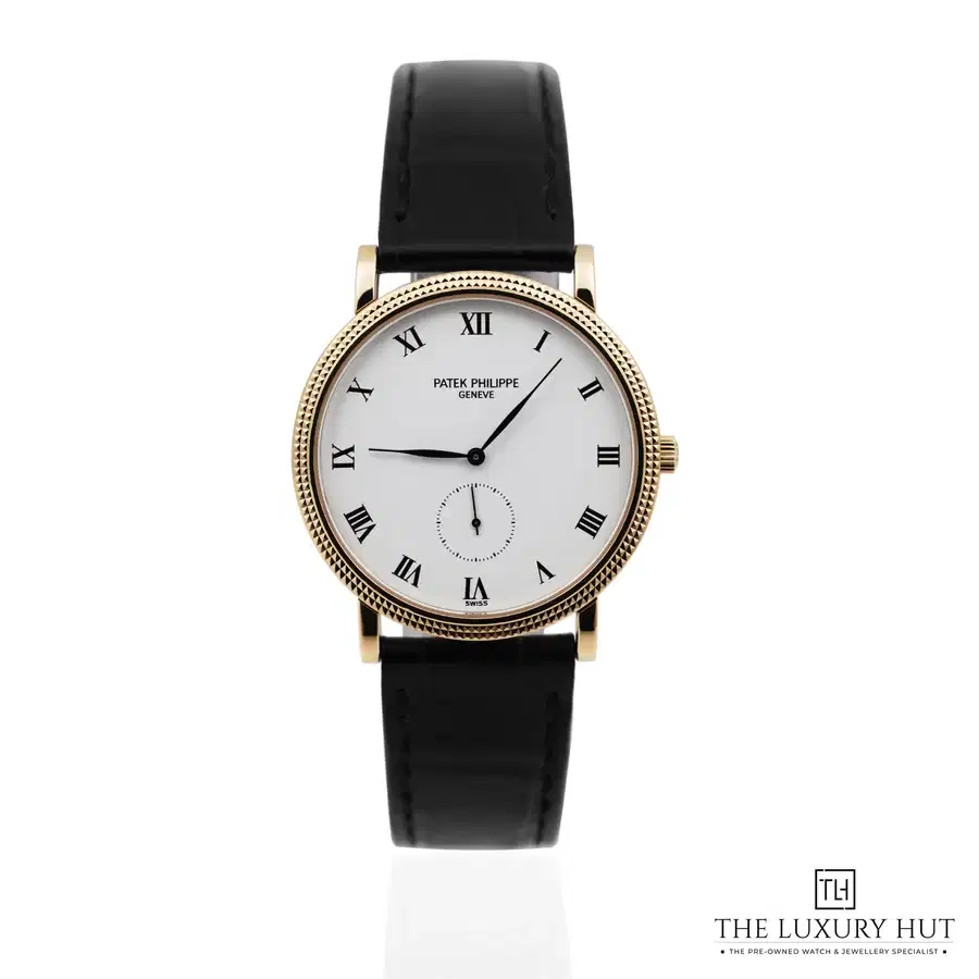 Patek Philippe Calatrava Yellow Gold White Dial 3919J