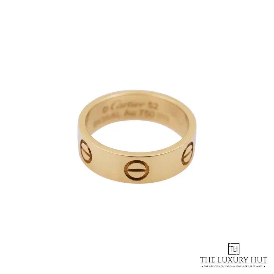 Cartier Yellow Gold Classic Love Ring