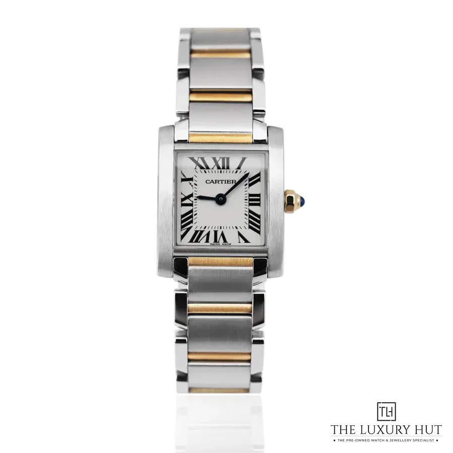 Cartier Tank Francaise Steel Gold Silver W51007Q4
