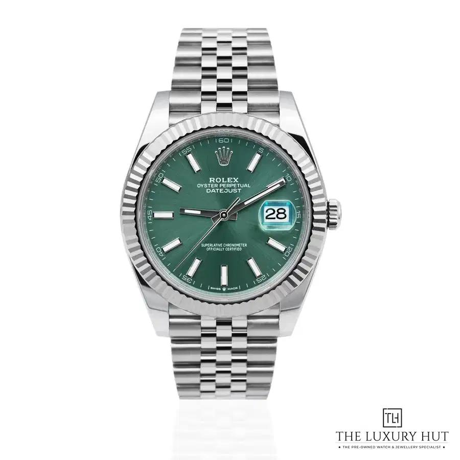 Rolex Datejust Green Dial Ref 126334