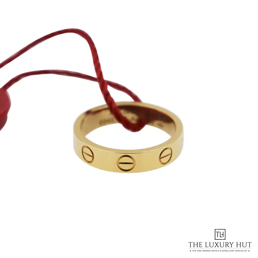 Cartier 18ct Gold Small Love Ring Size 47