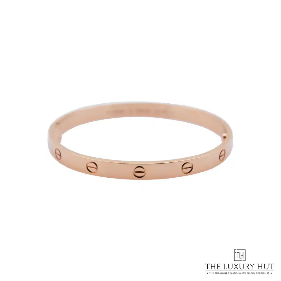 Cartier Rose Gold Love Bangle Size 19