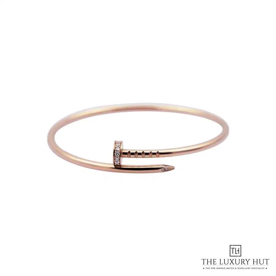 Cartier Rose Gold Juste Un Clou Diamond Bracelet
