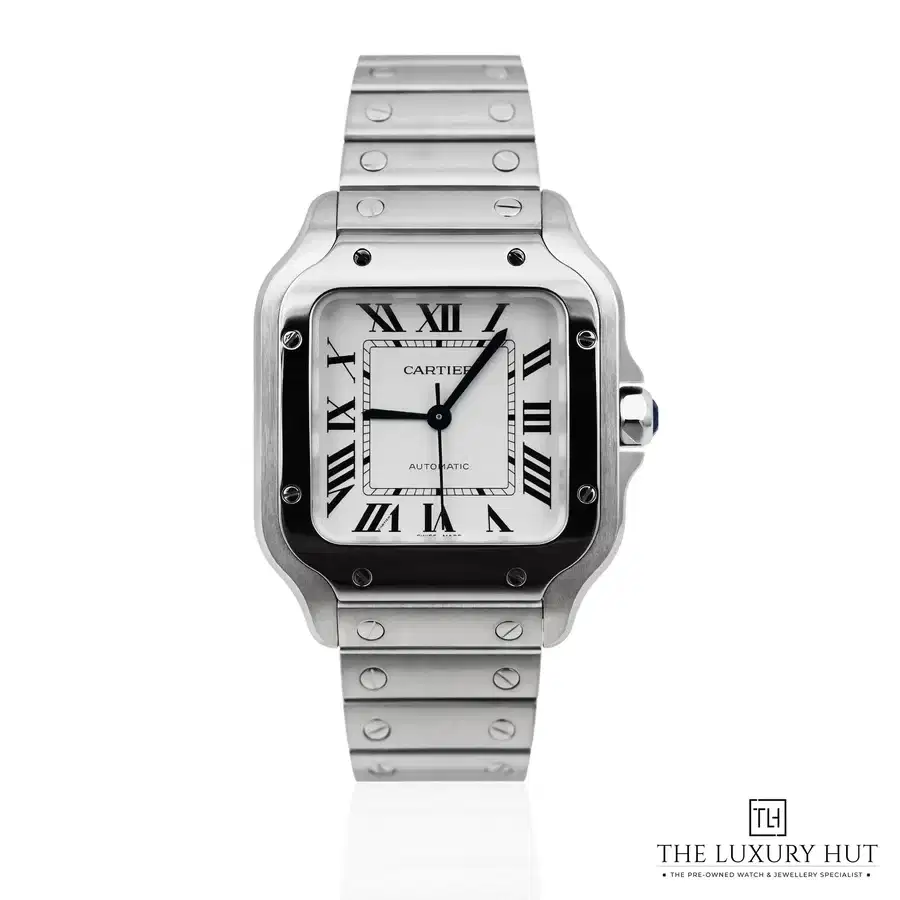 Cartier Santos De Cartier 35 1mm Silver Dial WSSA0029
