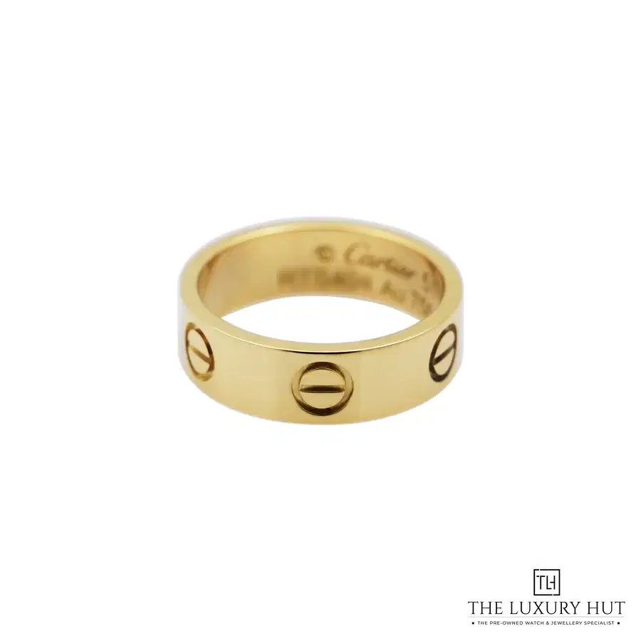 Cartier Gold Classic Love Ring Size 51