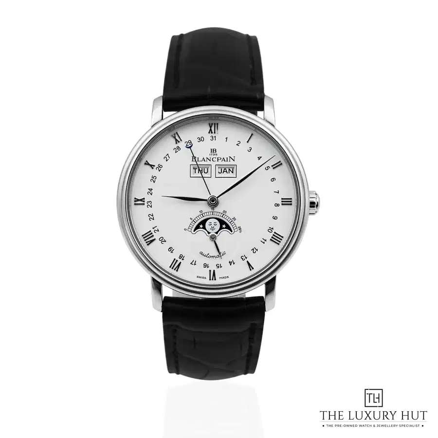 Blancpain Villeret Quanti me Complet White 6263 1127 55A