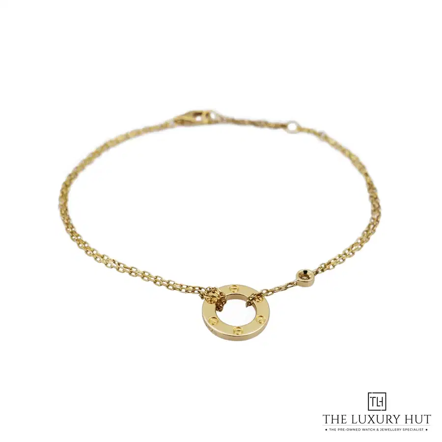 Cartier Yellow Gold Diamonds Love Bracelet B6038300
