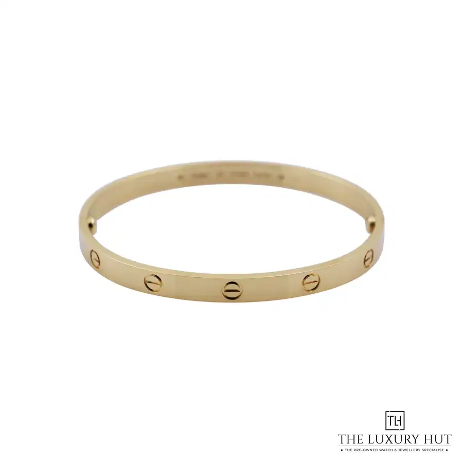 Cartier Classic 18ct Yellow Gold Love Bangle Size 20