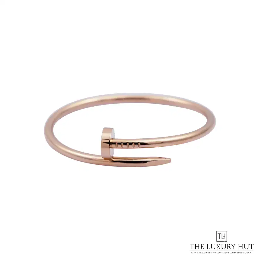 Cartier Rose Gold Classic Juste Un Clou Bracelet 17