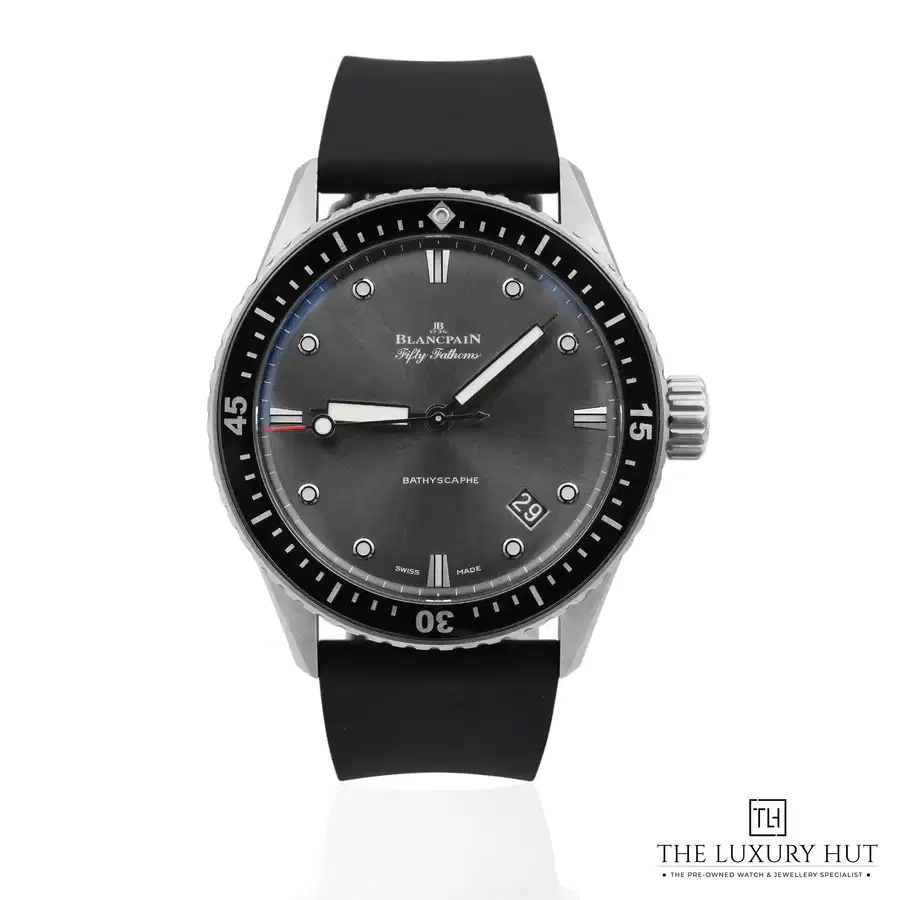 Blancpain Fifty Fathoms Bathyscaphe 43mm Steel Meteor Grey Dial