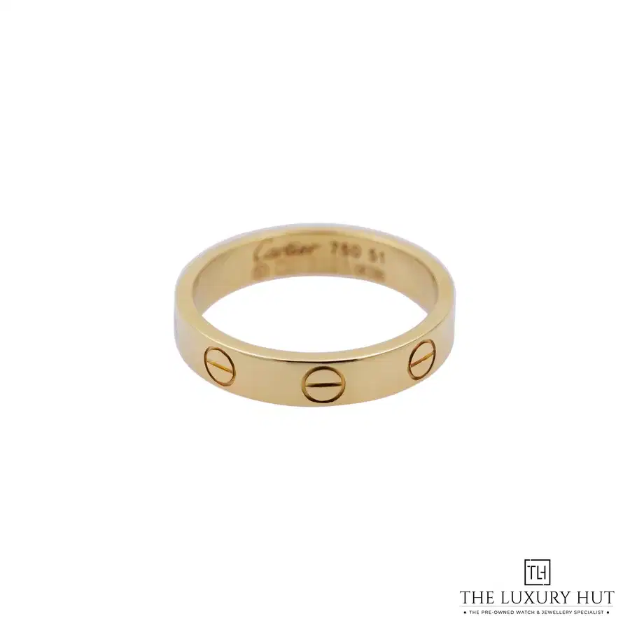 Cartier Gold Love Wedding Band Size 51