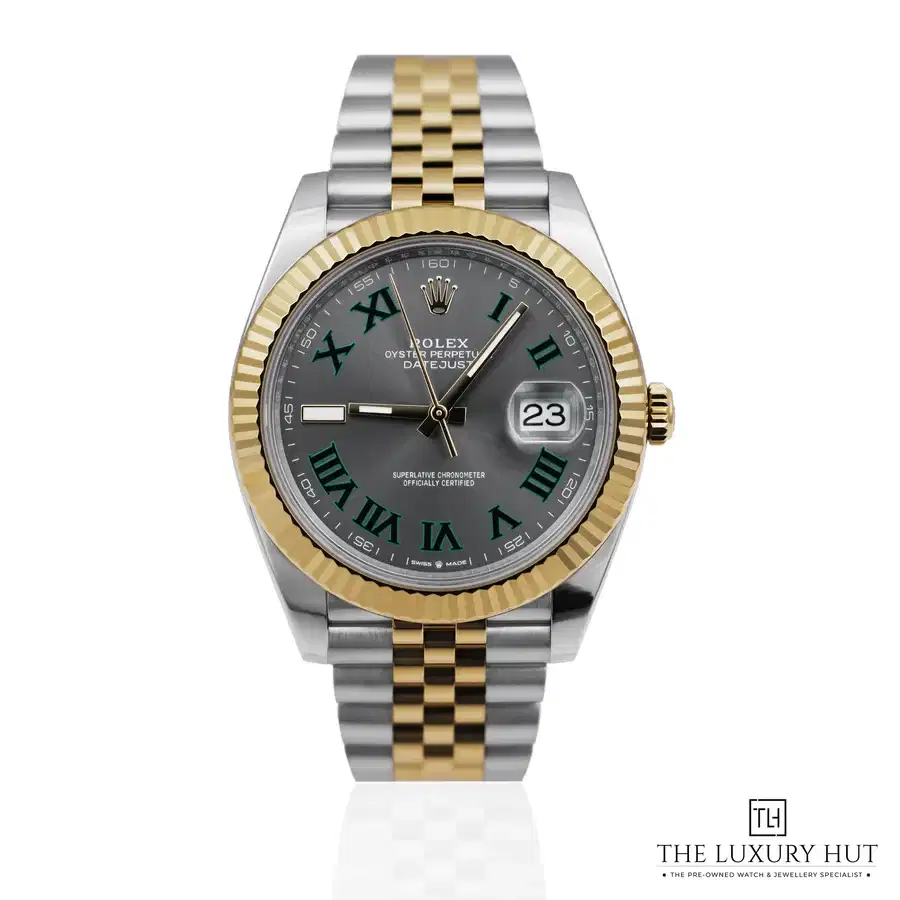 Rolex Datejust 41 Grey Wimbledon 126333