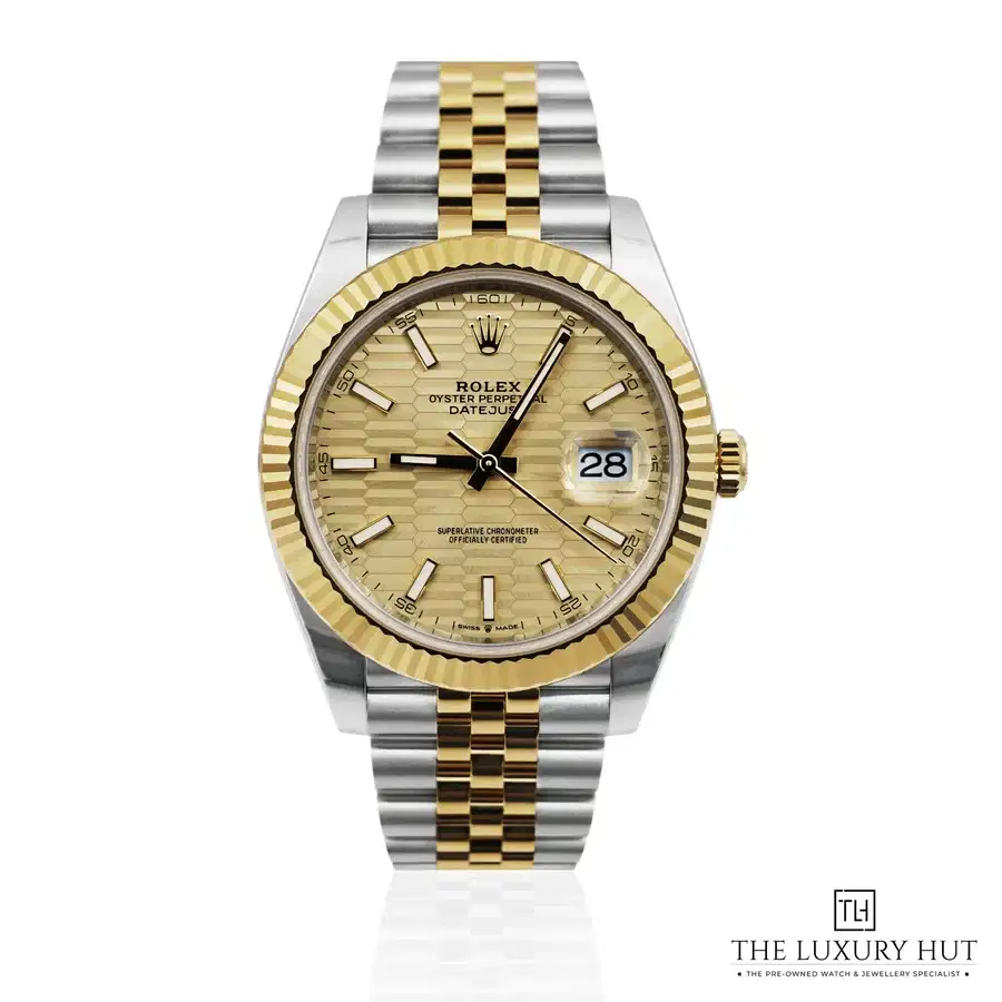 Rolex Datejust 41 Champagne Motif 126333