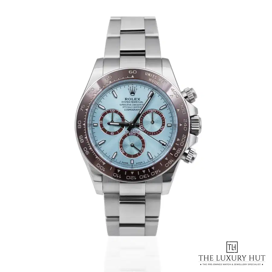 Rolex Daytona Platona Platinum Ice Blue Dial 126506