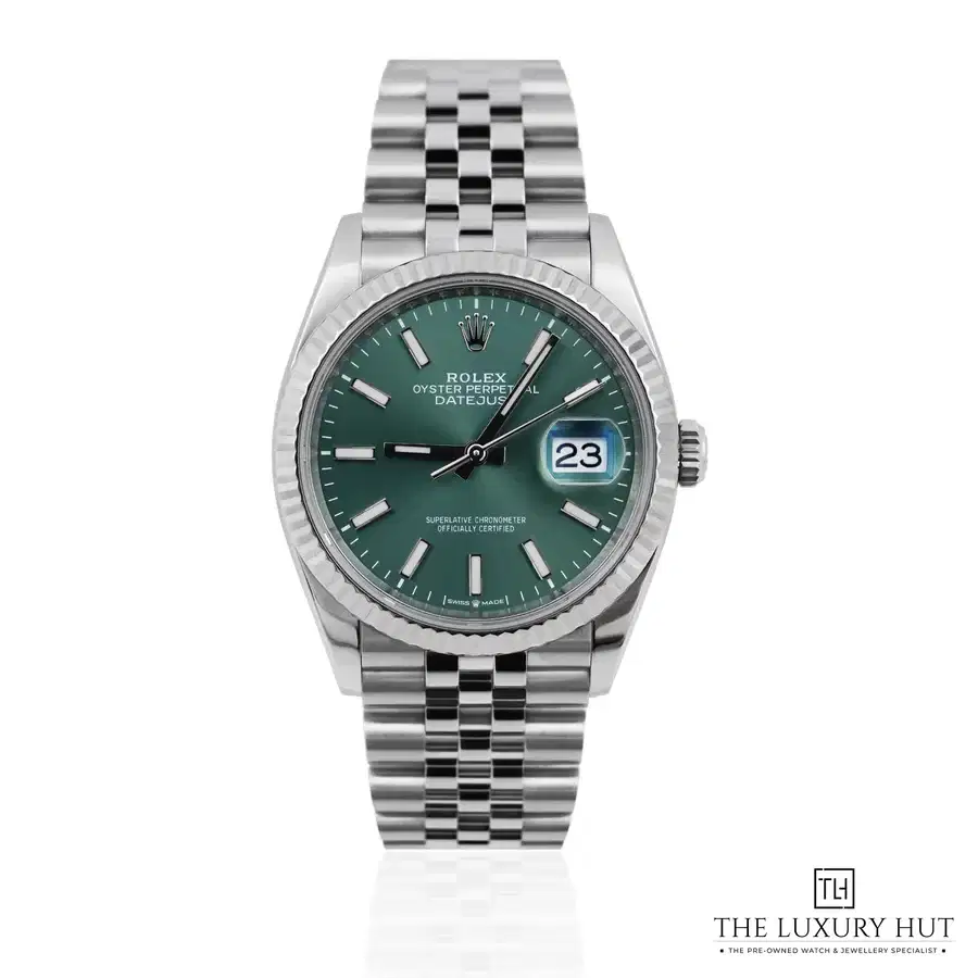 Rolex Datejust 36mm Steel Mint Green Dial 126234