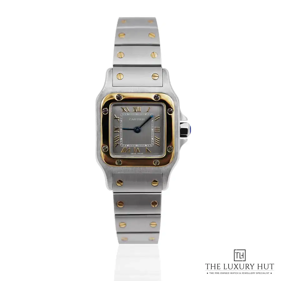 Cartier Santos Galb e Steel Gold Titanium 1567
