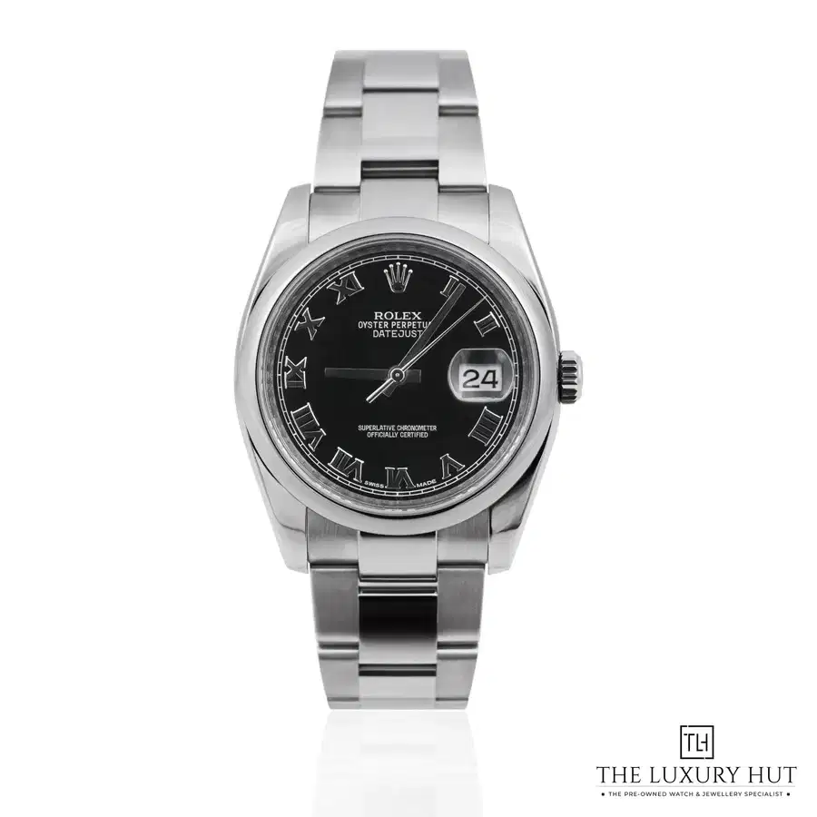 Rolex Datejust 36 Steel Black Dial 116200