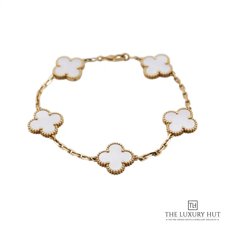 Van Cleef Arpels Gold MOP Bracelet VCARA41800