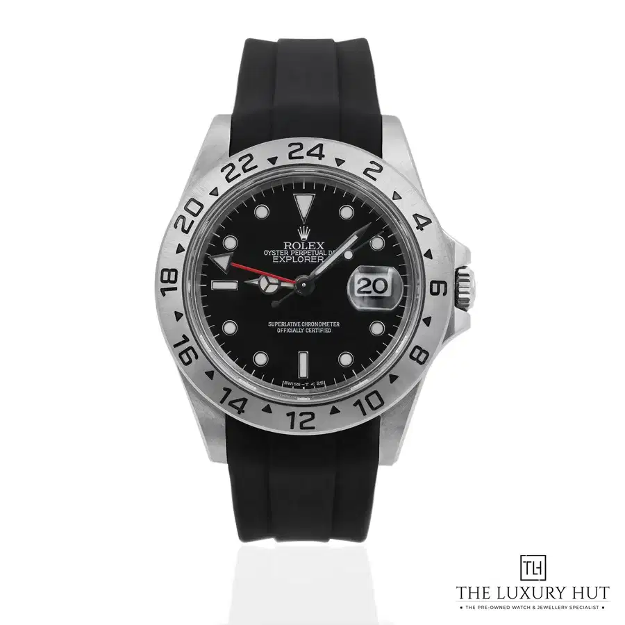 Rolex Explorer II Steel 42mm Black 16570