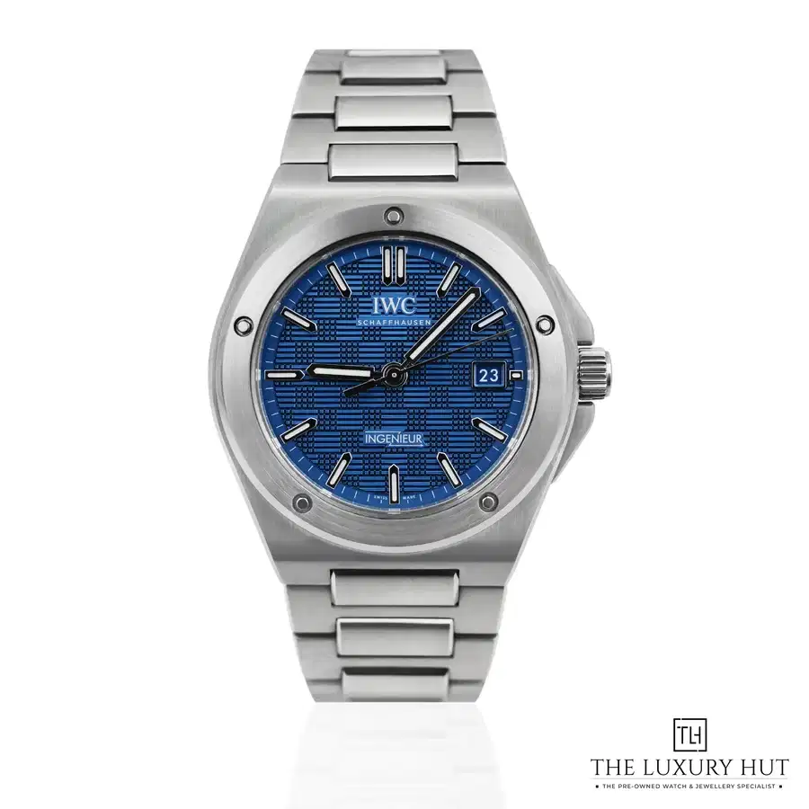IWC Ingenieur 40mm Steel Blue Grid IW328907