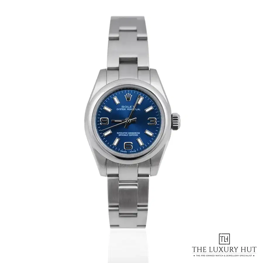 Rolex Oyster Perpetual Lady Steel Blue 176200