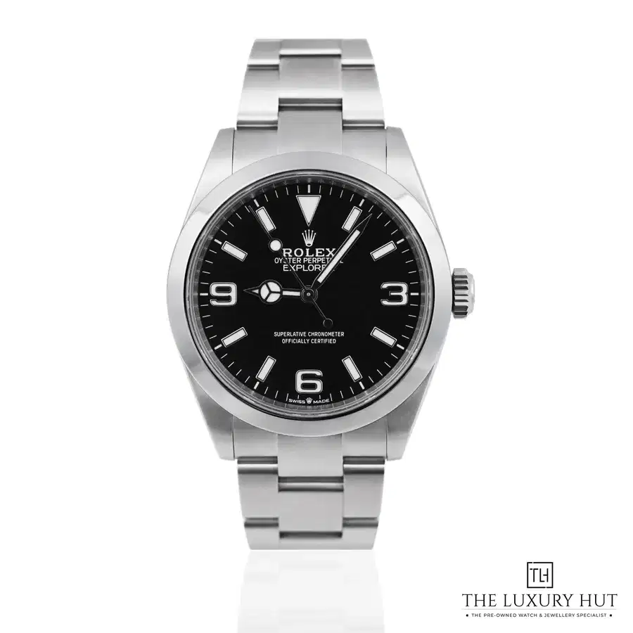 Rolex Explorer Steel 40mm Black 224270